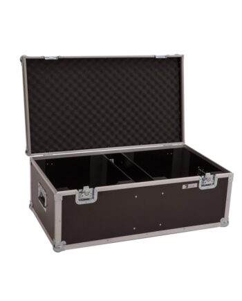Roadinger Flightcase til 4 Teater Spots - Optimal Beskyttelse