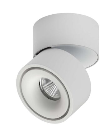 Elegant Justerbar Hvid LED Spotlampe til Dit Hjem