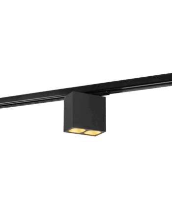 Elegant Pirro Skinnespot i Sort Guld – Varmt Lys 2700K