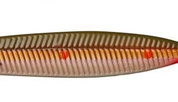 Seeker Isp Blink – Kobber med Orange Prikker 23g