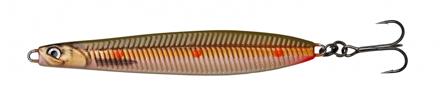 Seeker Isp Blink – Kobber med Orange Prikker 23g