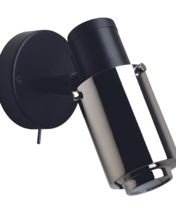 Elegant Biny Spot LED Lampe i Sort Nikkel – Fantastisk Tilbud!