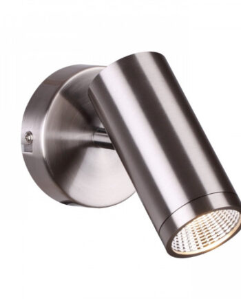 Elegant LED Væg- og Loftspot i Børstet Aluminium – Tilbud!