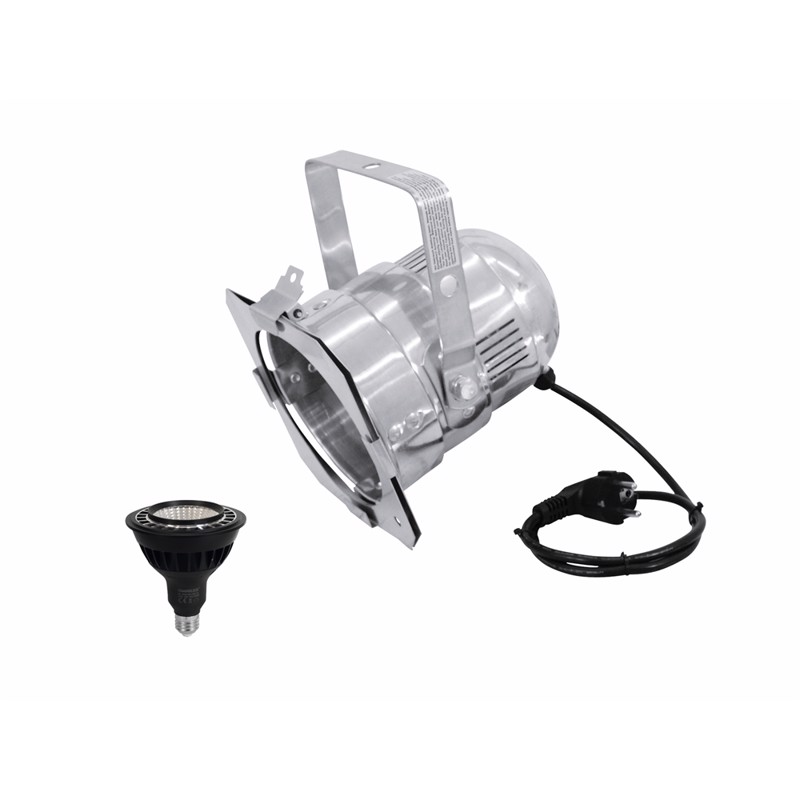 Eurolite Sæt: Par Spot Sil Par 230v Cob 18w Led 1800 3000k Dim2warm - Eurolite 651012526 - 4026397366181