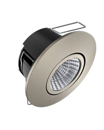 Outlet: Hilux Full Spectrum Led Spot 2700k 520lm Ra99 Dim Børstet - Hilux 651012526  - 5714255002867