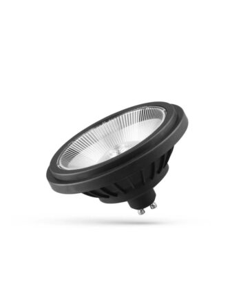 Sort Spectrum Ar111 Gu10 14w Led Spot 230v Spredning 230v Dæmpbar : Ikke Dæmpbar Kulør : Varm - Spectrum 651012526  - 5904433167178