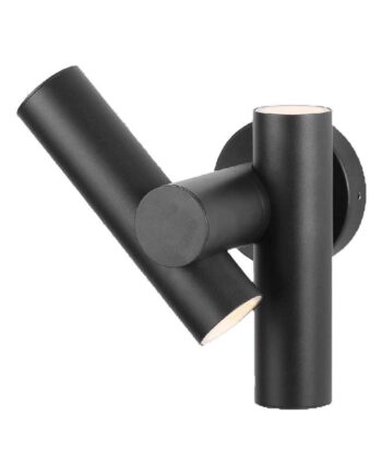 Sort Vejs Spot Væglampe Led Modul 600lm 4000k Ip44 Kulør : Neutral - V-tac 651012526  - 3800170209565