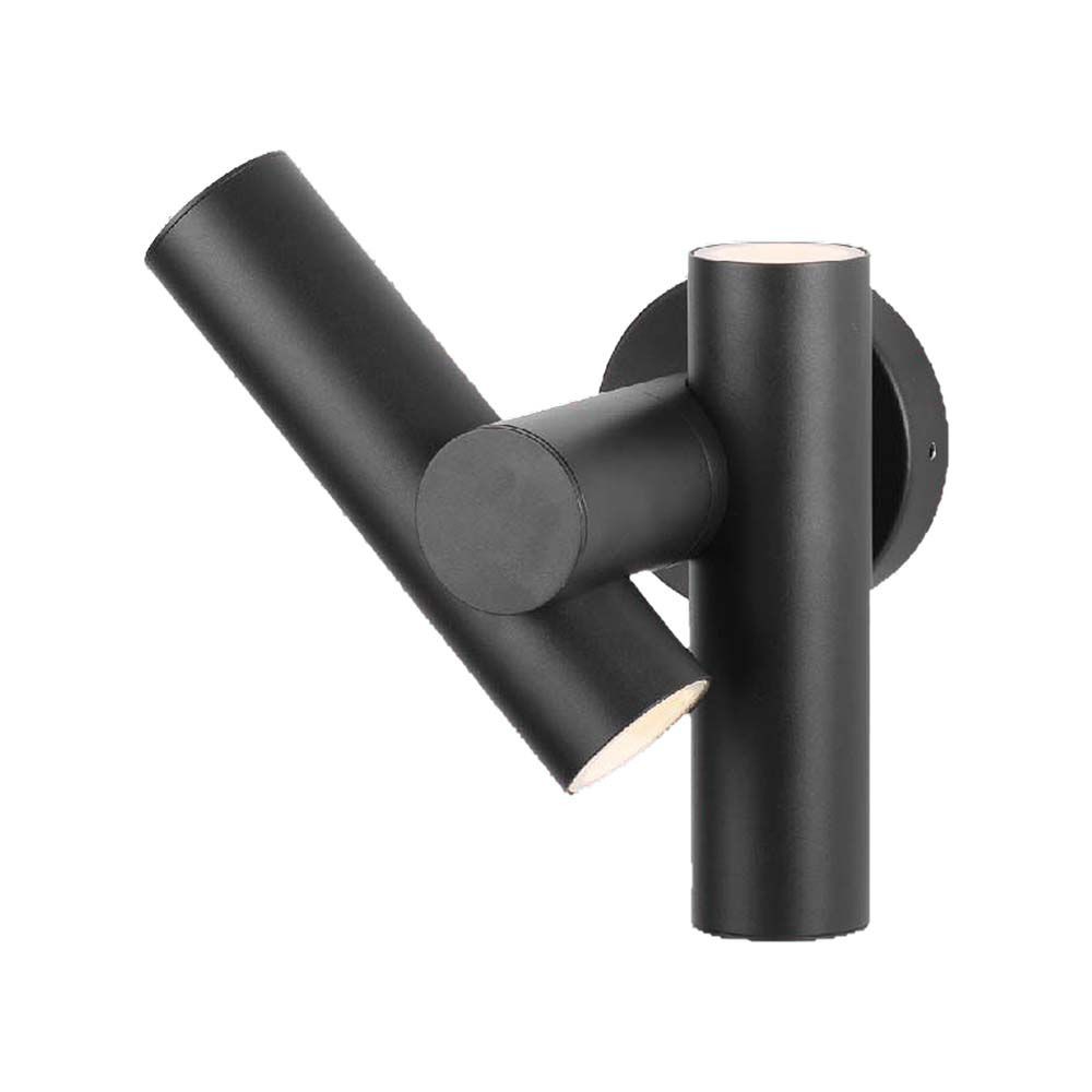 Sort Vejs Spot Væglampe Led Modul 600lm 4000k Ip44 Kulør : Neutral - V-tac 651012526 - 3800170209565