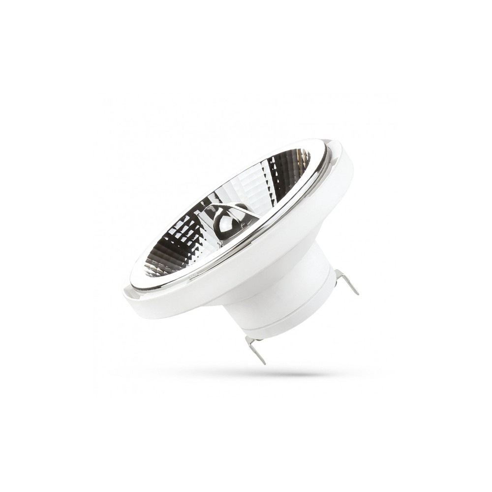 Hvid Spectrum 15w Led Spot 12v G53 Ar111 Kulør : Varm - Spectrum 651012526 - 5902650541283