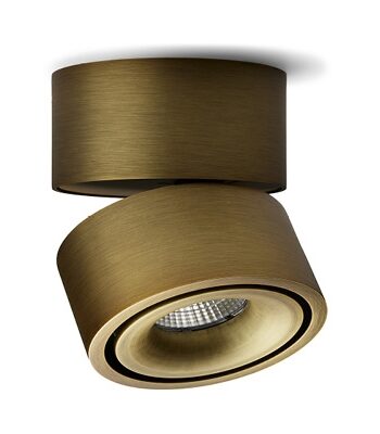 Easy W100 Build Led Spot Børstet Messing - Antidark 651012526