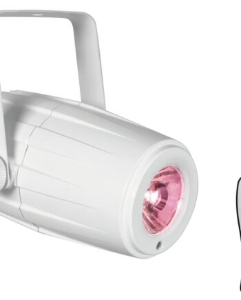 Hvid Eurolite Pst Qcl Led Spot Med Remote - Eurolite 651012526  - 4026397703160