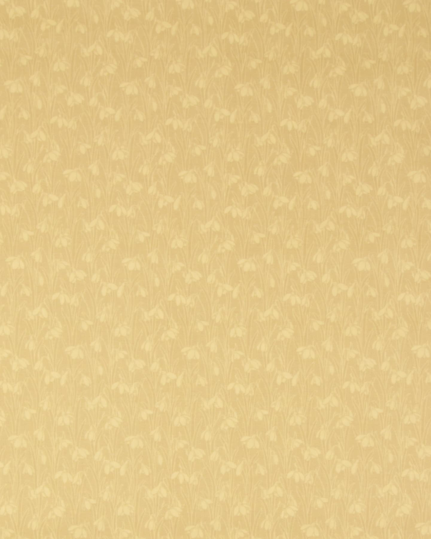 Snowdrop Spot Vintergæk Støvet Karrygul Liberty 100 Bomuld - Liberty Fabrics 651012526