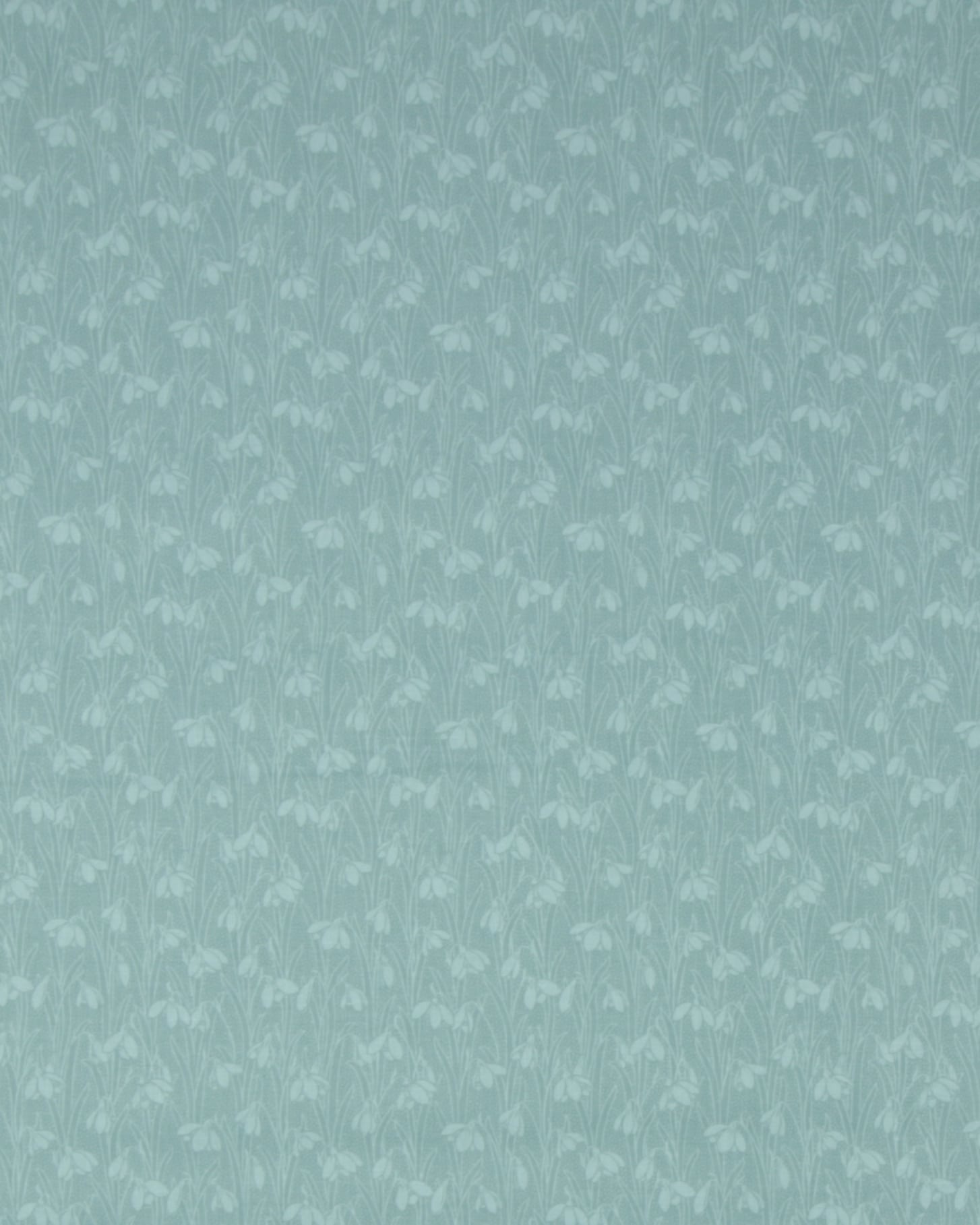 Snowdrop Spot Vintergæk Støvet Turkis Liberty 100 Bomuld - Liberty Fabrics 651012526