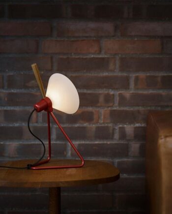 Spot Bordlampe Væglampe Oxide Rød Røget - Le Klint 651012526