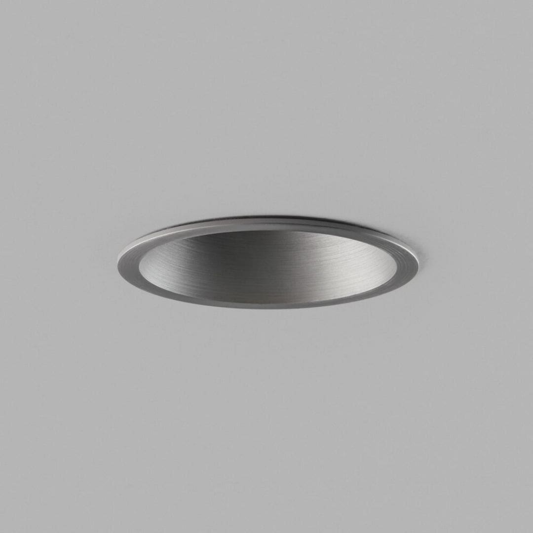 Alu / Silver Curve Spot Ø90 Titanium Light Point - Light-point 651012526 - 5711389709433