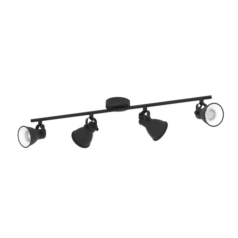 Sort Eglo Seras Spot 4x240 Spotlampe 98408 - Eglo 651012526 - 9002759984083