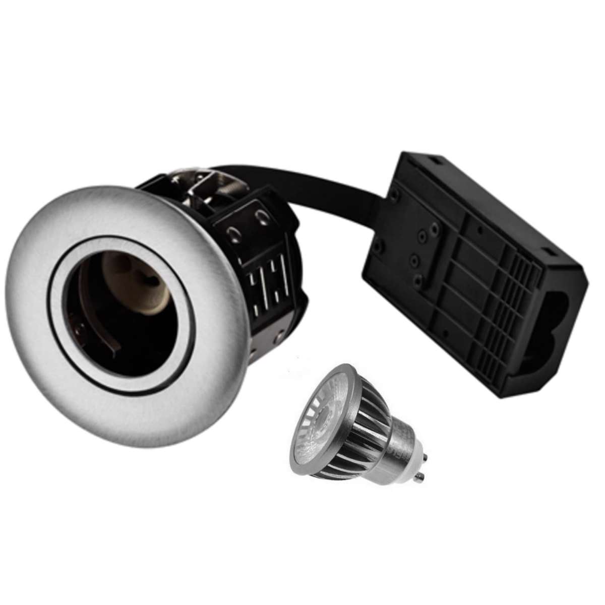 Sunflux Led Spot Børstet Alu 2700k 10147 - Sunflux 651012526 - 5710777032092