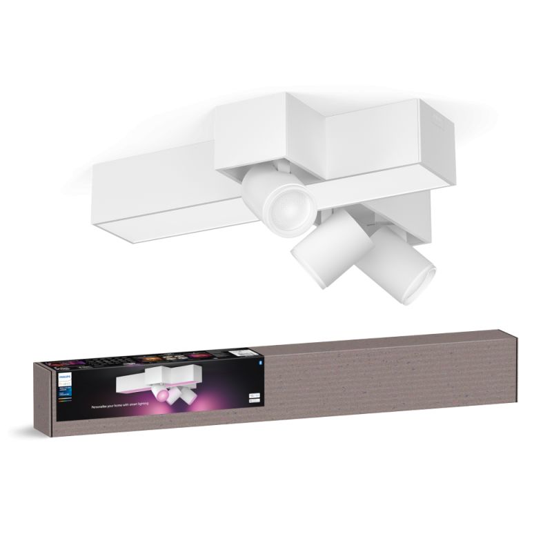 Hvid Philips Hue Centris Hue Cross Spot Spot White Color Ambience - Philips Hue 651012526 - 8720169318731