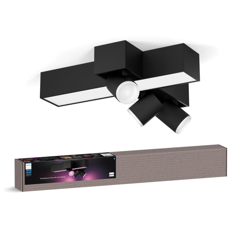 Sort Philips Hue Centris Hue Cross Spot Spot White Color Ambience - Philips Hue 651012526 - 8720169318670