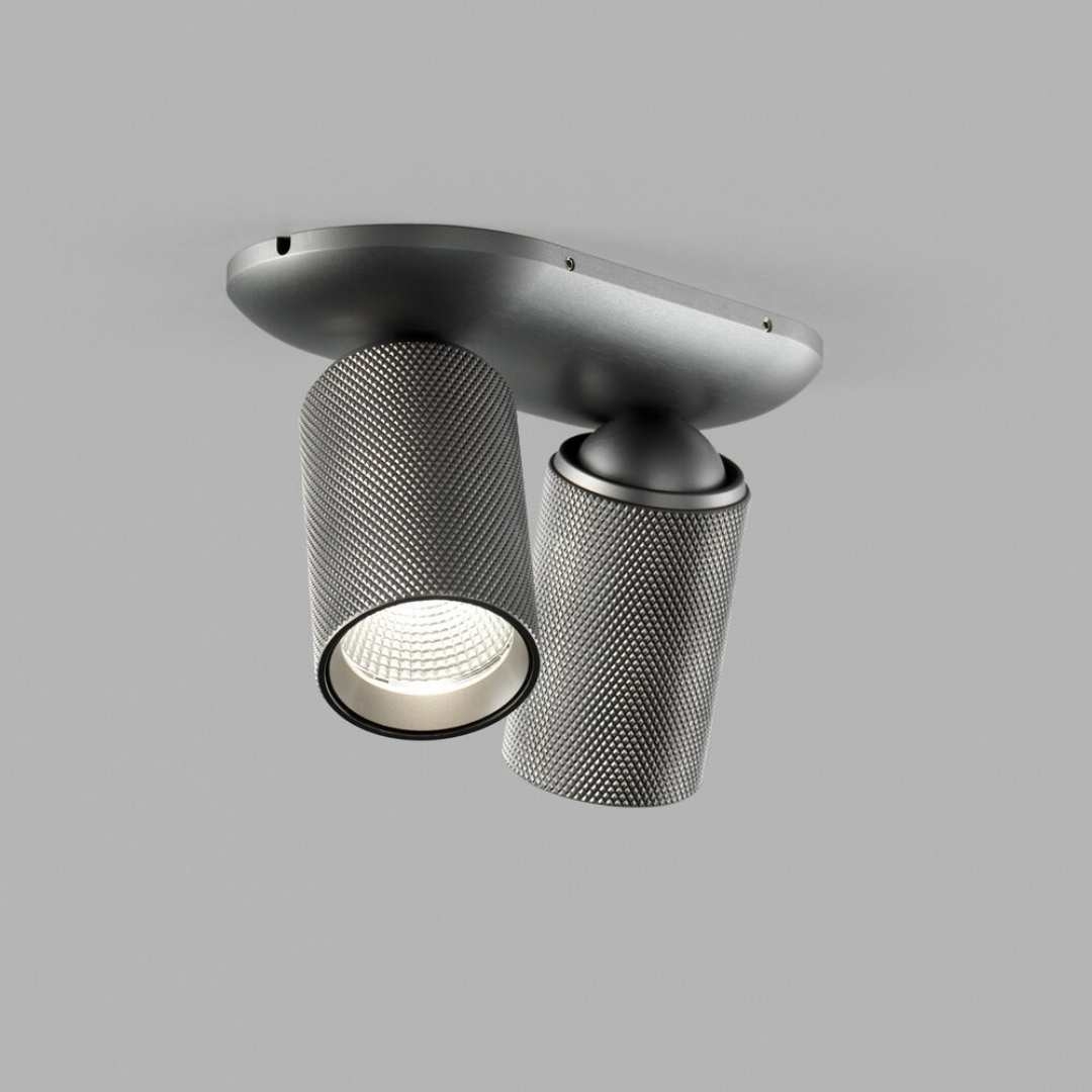 Alu / Silver Raw Led Spot Titanium Udstillingsmodel Light Point - Light-point 651012526 - 5711389709587