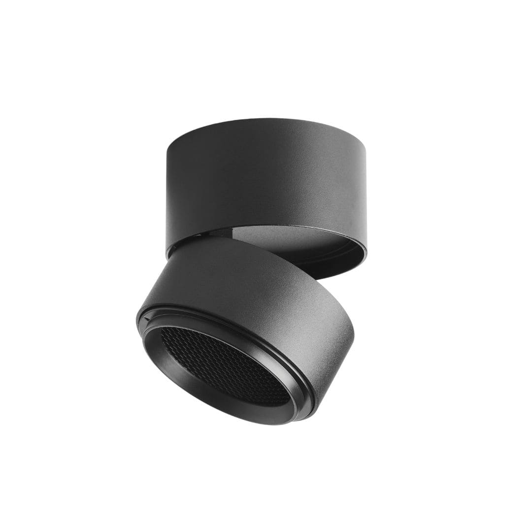 Sort Ray Spot Single Honeycomb Loft Vægspot Black Loom Design - Loom Design 651012526